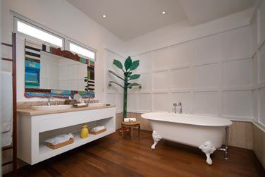La salle de bain de la chambre Luxury