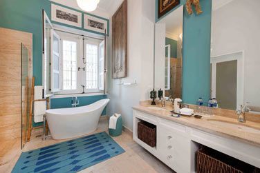 La salle de bain de la chambre Luxury