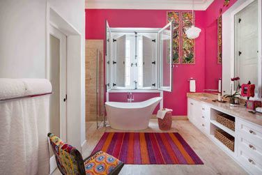 La salle de bain de la chambre Luxury