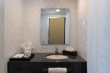 La salle de bain de la Chambre Executive Deluxe