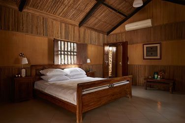 La chambre de la hutte