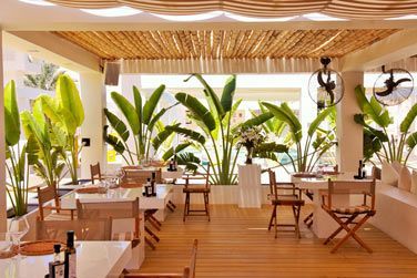 La terrasse du restaurant