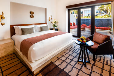 La chambre Deluxe vue jardin