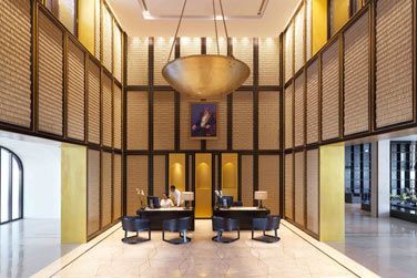 La dcoration pure de la rception