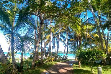 Au bord de l'une des plus belles plages de la rgion : Playa Bonita