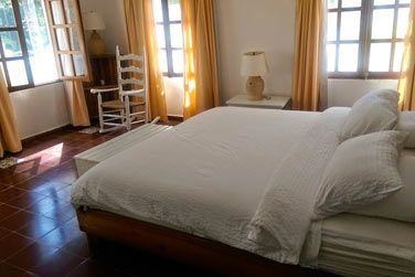 La chambre de la suite Familiale Salvador