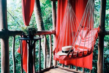 Un petit coin dtente sur la terrasse...