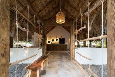 Situ en bord de plage, le Punta Rucia Lodge vous permet de profiter de vacances les pieds dans l'eau