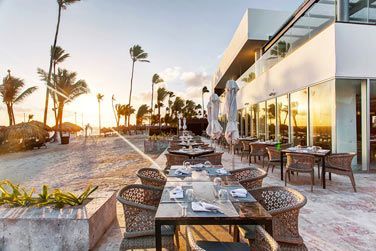 La terrasse du restaurant Oceanside