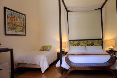 la Villa Colonial possde des chambres triples