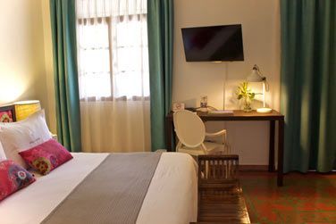 Une chambre confortable et bien quipe