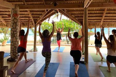 Mais aussi des cours de yoga