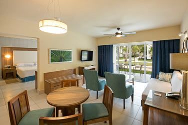 Les suites et leur coin salon