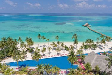 Pos sur une le de 3 km de long...