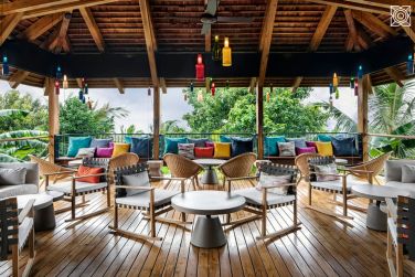 Un cadre dcontract avec une ambiance typique de l'le