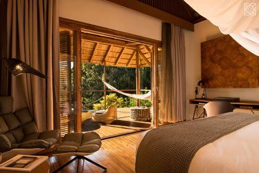 La terrasse des Bungalows