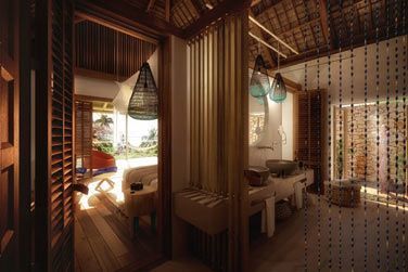 L'intrieur des Bungalows