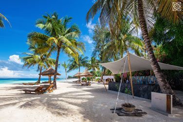 Au Zuri, vous pourrez vous baigner toute la journe sans aucun impact de mare