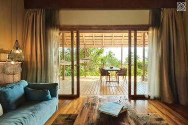 La terrasse des Suites Front de mer