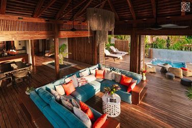 L'intrieur de la Villa Front de mer 2 chambres