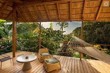 La vue extrieure des Bungalows