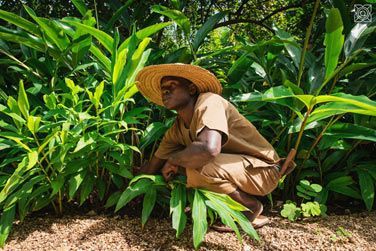 L'le de Zanzibar abrite de nombreuses plantations et fermes  pices