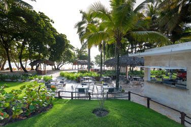 Prenez place dans ce bar et profitez de la magnifique vue sur la plage