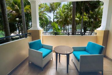 La terrasse de la Junior Suite vue ocan