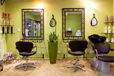 Le salon de coiffure