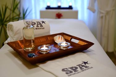 Le Spa propose de nombreux massages et soins