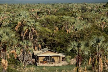 Les tentes se trouvent dans un cadre unique, au coeur de la nature
