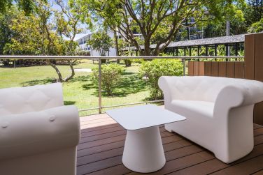 Profitez de moments intimes  deux sur votre terrasse