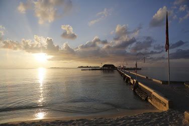 Coucher de soleil incroyable dpaysant