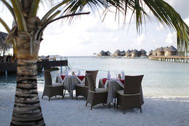 Profitez les pieds dans le sable, d'un dner dpaysant