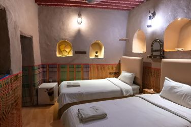 La chambre Standard avec deux lits simples