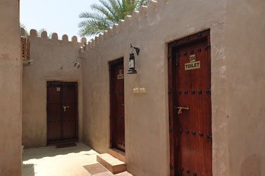 L'extrieur des chambres