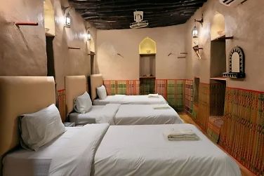 La chambre standard triple avec trois lits simples