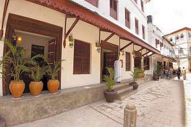 Le Maru Maru Hotel 4* est situ dans le centre historique de Stone Town