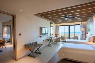 Voici la Suite vue mer 2 chambres