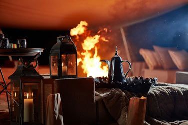 Le dlicieux dner gastronomique sous un ciel toil