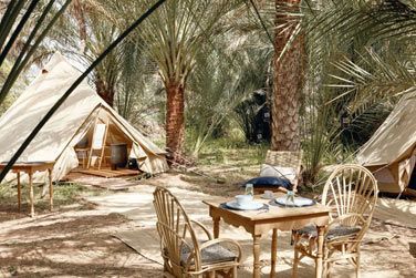 Le Magic Private Camp propose des tentes luxueuses et cologiques avec une dcoration raffine