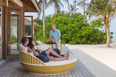 A l'innahura resort vous serez accueillis comme des rois