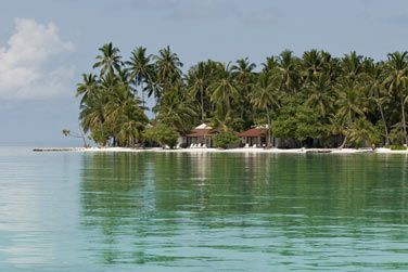 Une petite le des Maldives