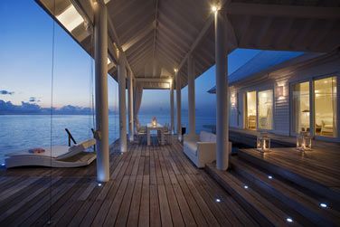 Avec une vue dgage sur l'ocan Indien