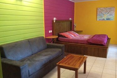 La chambre de la suite Bambou