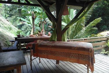 Le Spa en plein air, idal pour se ressourcer