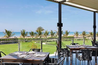 La vue sur la mer depuis le restaurant CHAR