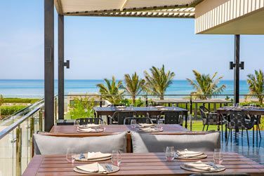 L'espace extrieur du restaurant CHAR