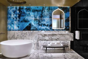 La salle de bain de la suite Fantastic