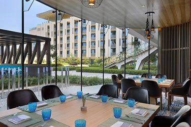 La terrasse du Harvest